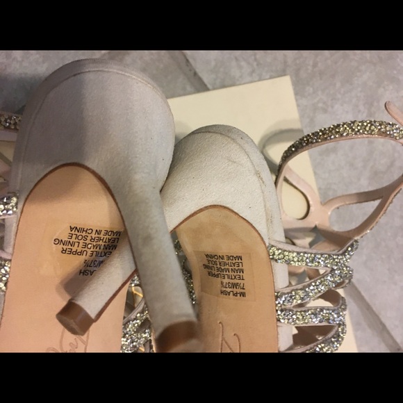 Stunning  crystal heels worn once to a wedding π - Picture 6 of 13